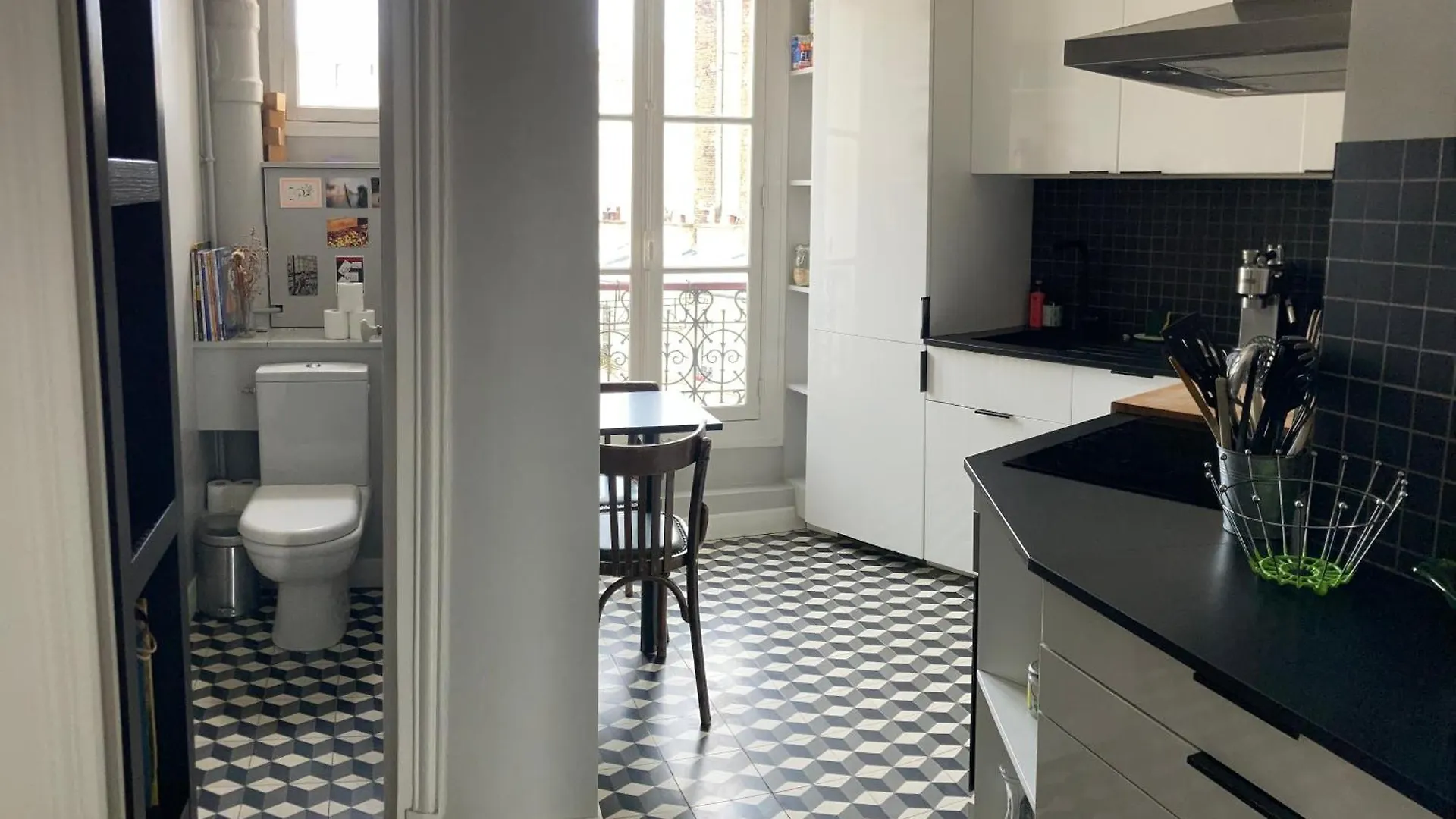 54m2 Quartier Jourdain 75020 Etage 5 Sans Ascenseur Apartment *